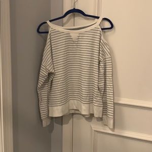 Calvin Klein Cold Shoulder Sweatshirt Size XL